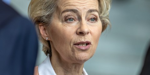 Ursula von der Leyen, President of the EU Commission. (Photo: Andreas Gora - Pool / Getty Images)