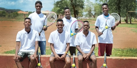 Wimbledon calling – tennis players in Limpopo village score kit thanks to ‘Daily Maverick’ readers