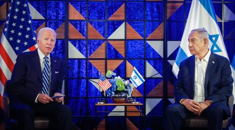 US President Joe Biden and Israeli Prime Minister Benjamin Netanyahu
