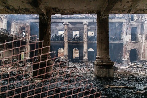 Images from Hell: the grim morning of Cape Town’s fire